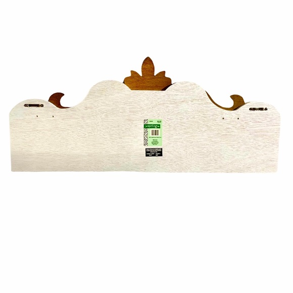 Our Life Our Story White Sign with Brown Wood Trim - Picture 2 of 2